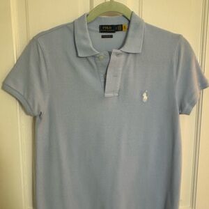 Ladies Polo by Ralph Lauren Sky Blue Polo Shirt